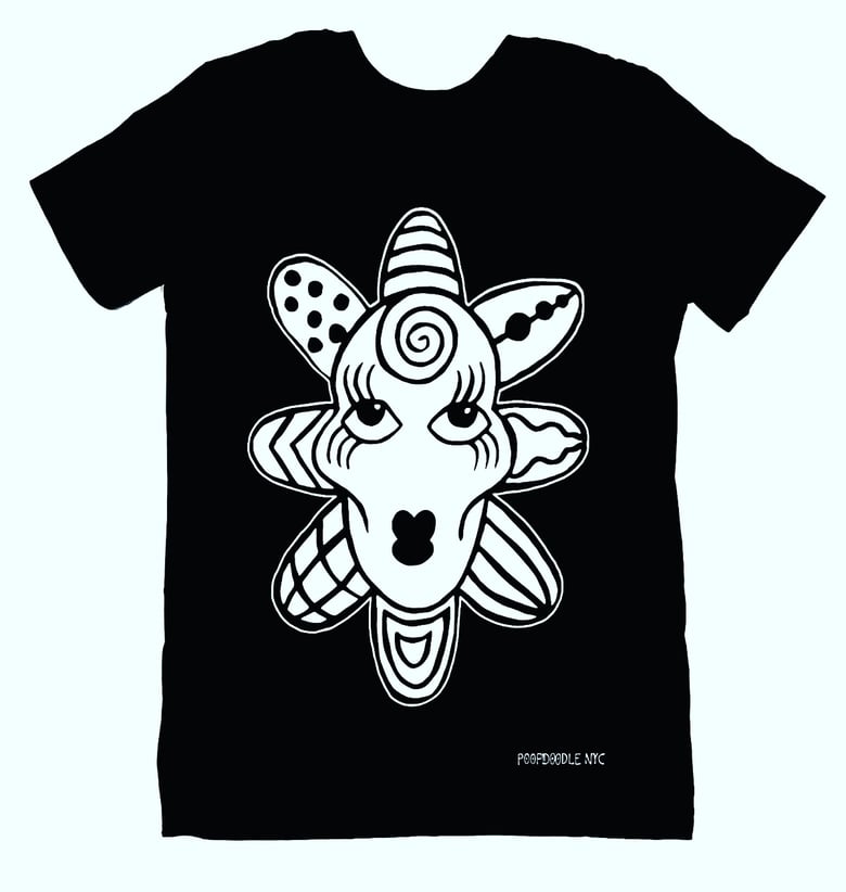 Image of Gorgina Short Sleeve  Black T-Shirt 