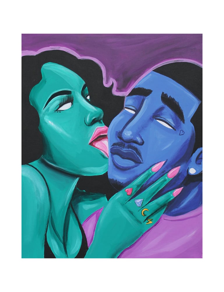 Image of Luv Bug a Boo (Acrylic Painting)