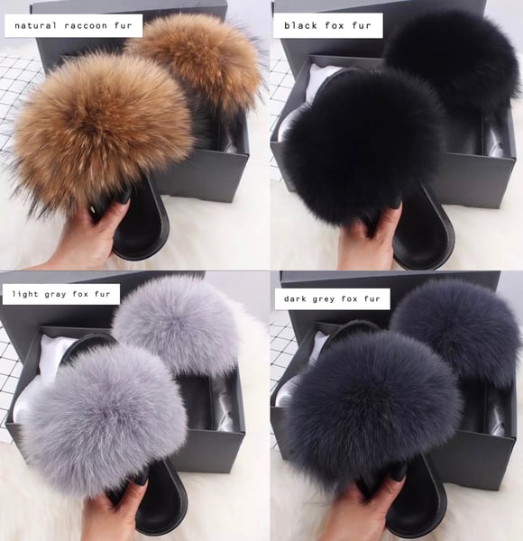 Image of fox fur slides set 1/2