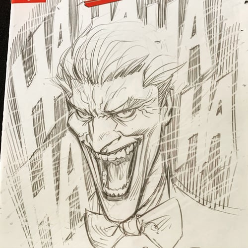 Image of PENCIL BUST COMMISSION