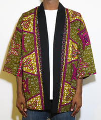 PNK/YLW REVERSIBLE UNISEX KIMONO