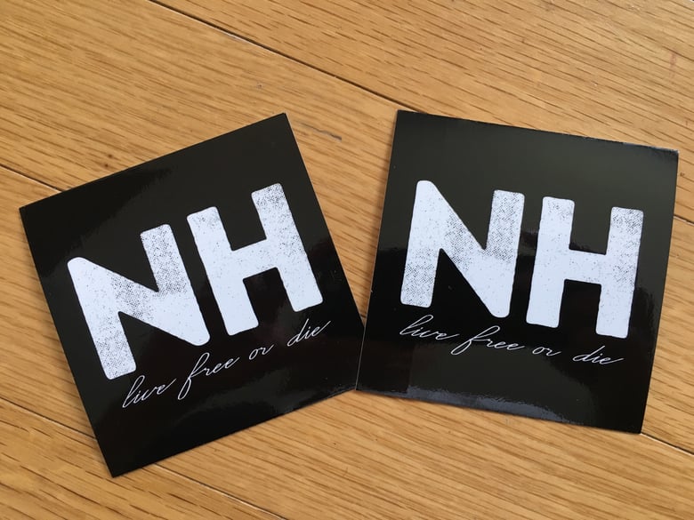 Image of Big NH sticker (2)