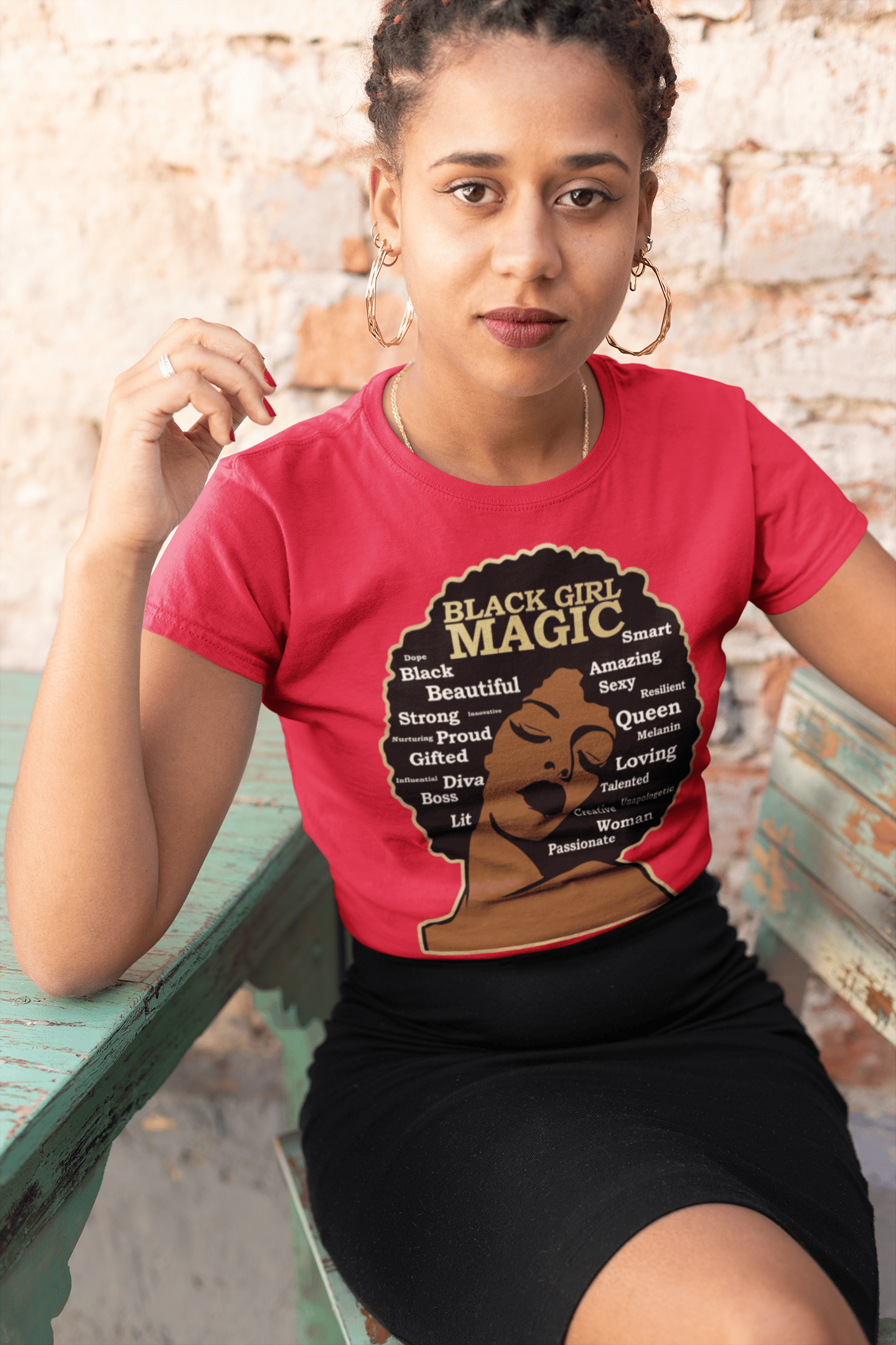 Black Girl Magic  (Ladies Fit) T-Shirt