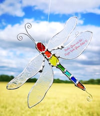Image 1 of Rainbow Dragonfly - made to order