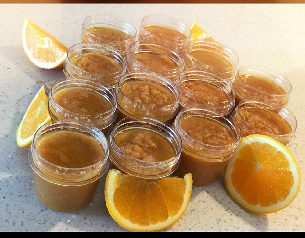 Image of Sweet Orange Citrus Body scrub 