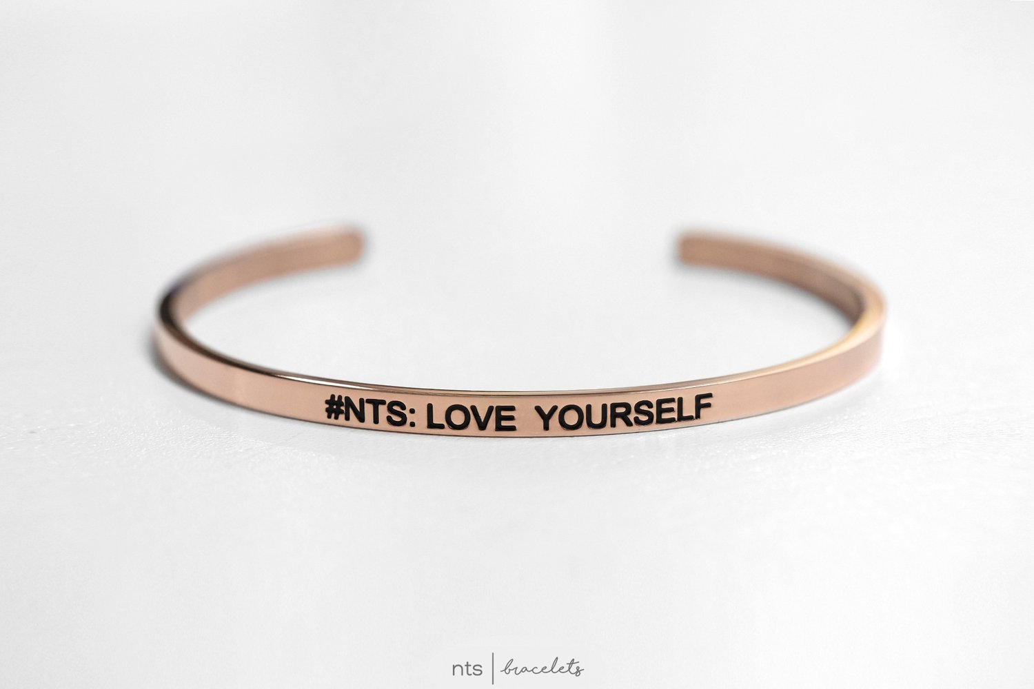 Image of #NTS: LOVE YOURSELF (Rose Gold) 