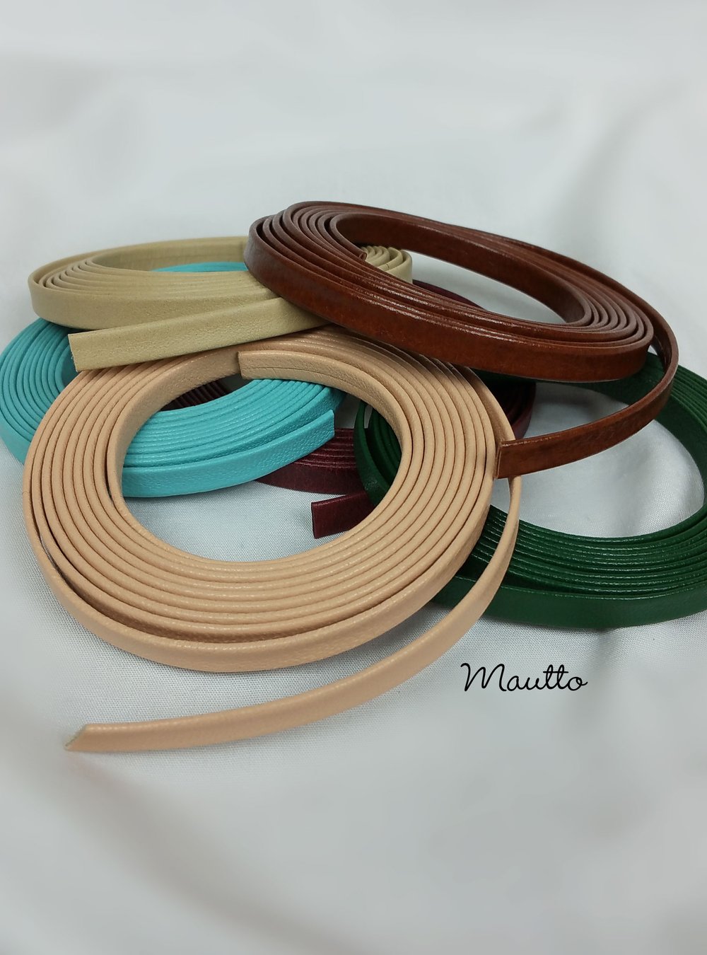 Image of Leather Lace Strip, 1/4 inch Wide, 72 inch Length - Great for DIY Projects, Drawstrings, Crafts, etc