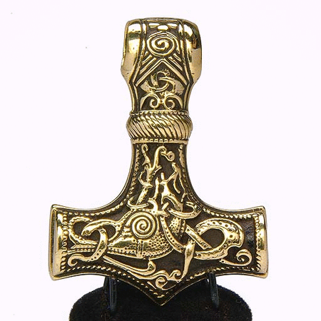 Thor's Hammer : MJOLNIR + Paracord Necklace
