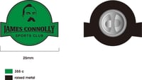 Image 2 of Connolly Sports Club Metal Badge