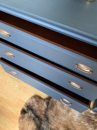 Image 3 of A pair of stag mahogany chest of drawers 