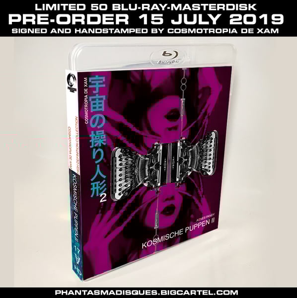Image of KOSMISCHE PUPPEN II - LIMITED 50 SIGNED/STAMPED BLU-RAY-R incl Soundtrack (DESIGN A)