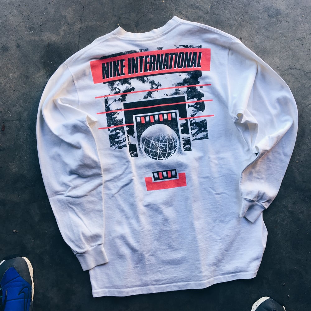 Image of Original Early 90’s Nike International L/S Tee.