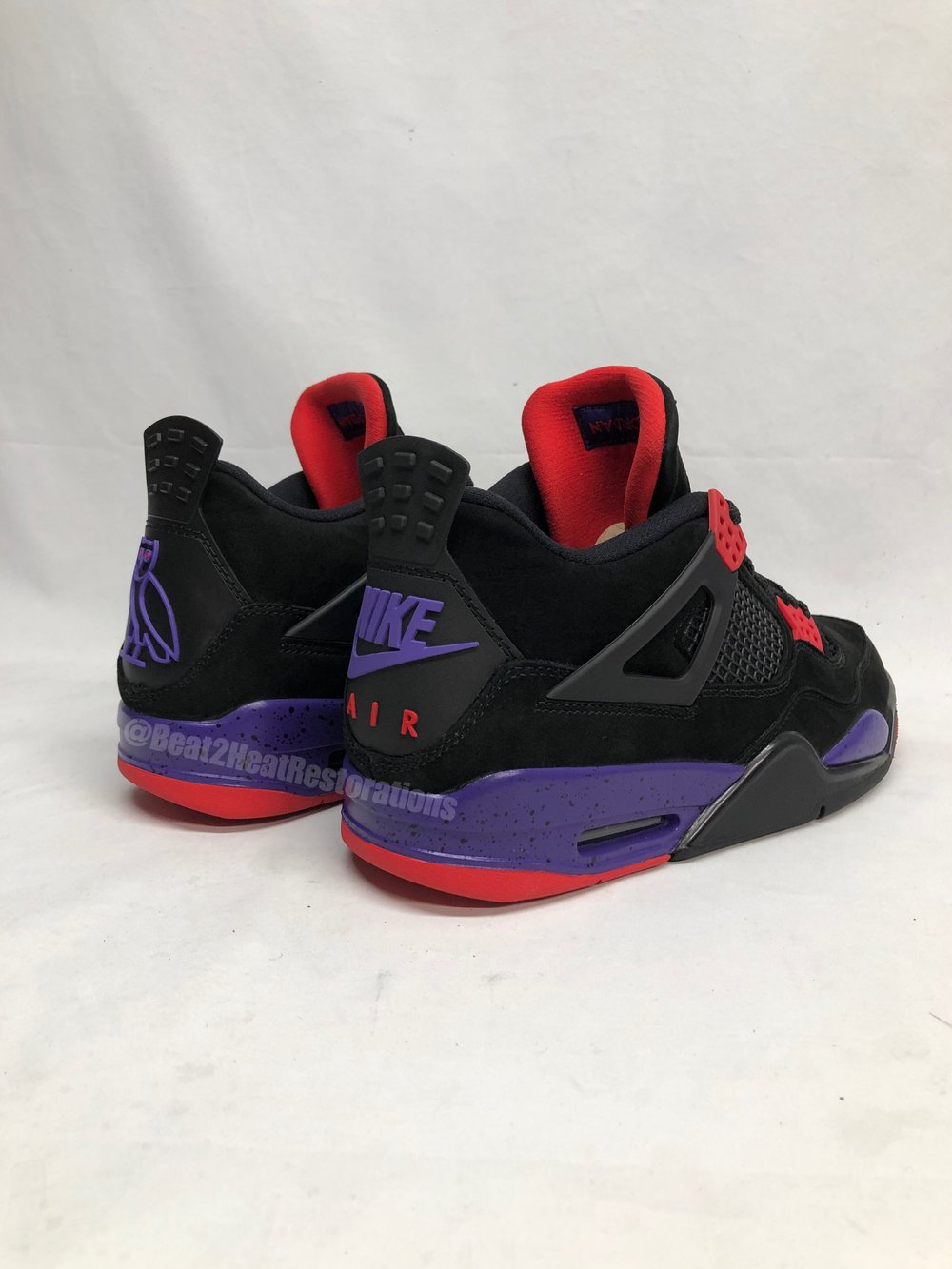 Drake Raptors 4’s OVO conversion.
