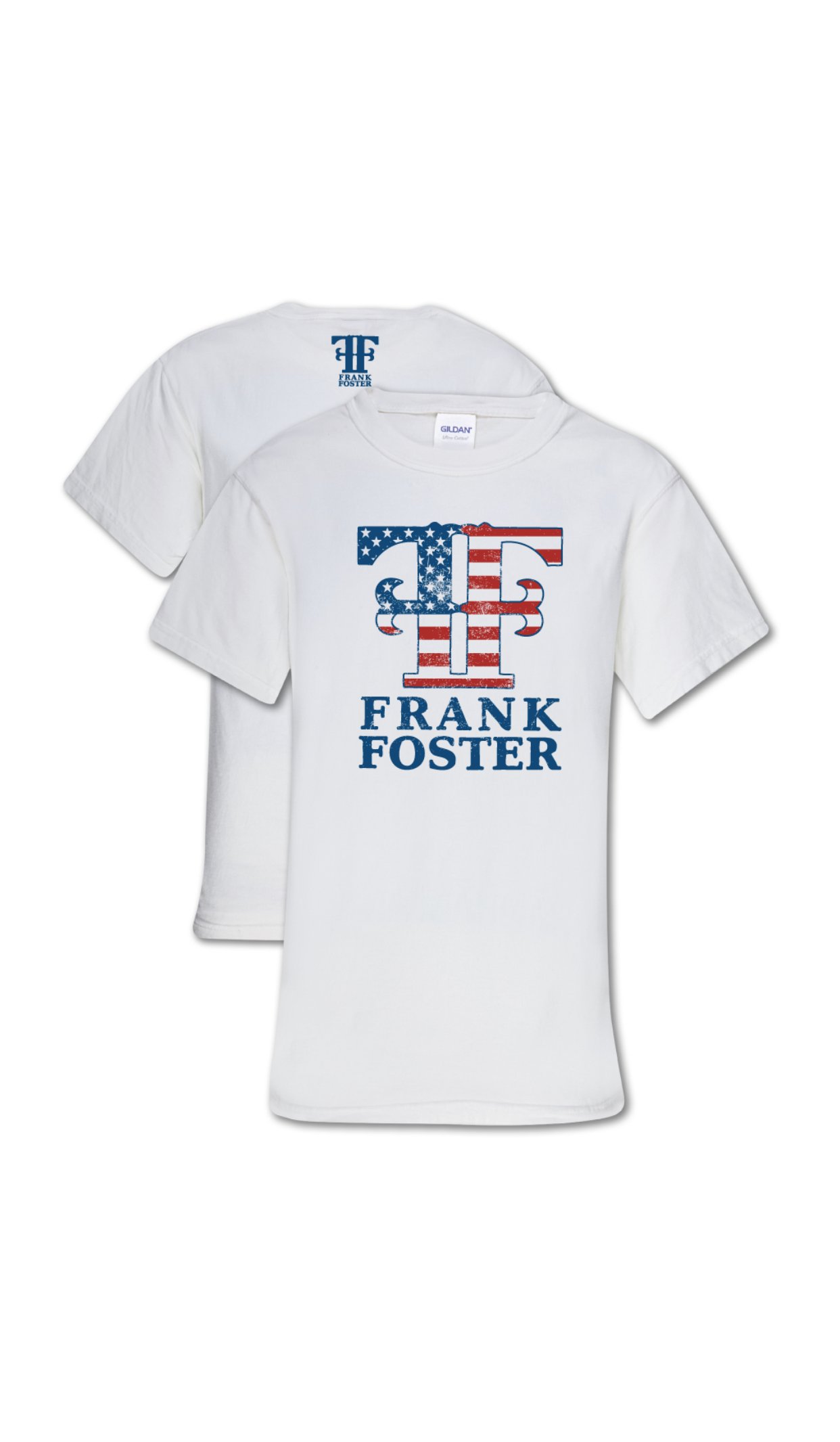 FF Logo Flag Shirt | FrankFosterMusic