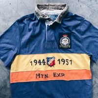 Original Vintage Polo Expedition Rugby Top.