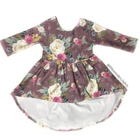 HI/LO PEPLUM- FLORAL PRINTS