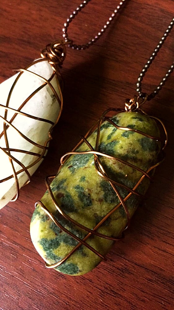 Image of Healing Crystal/Stone Necklace