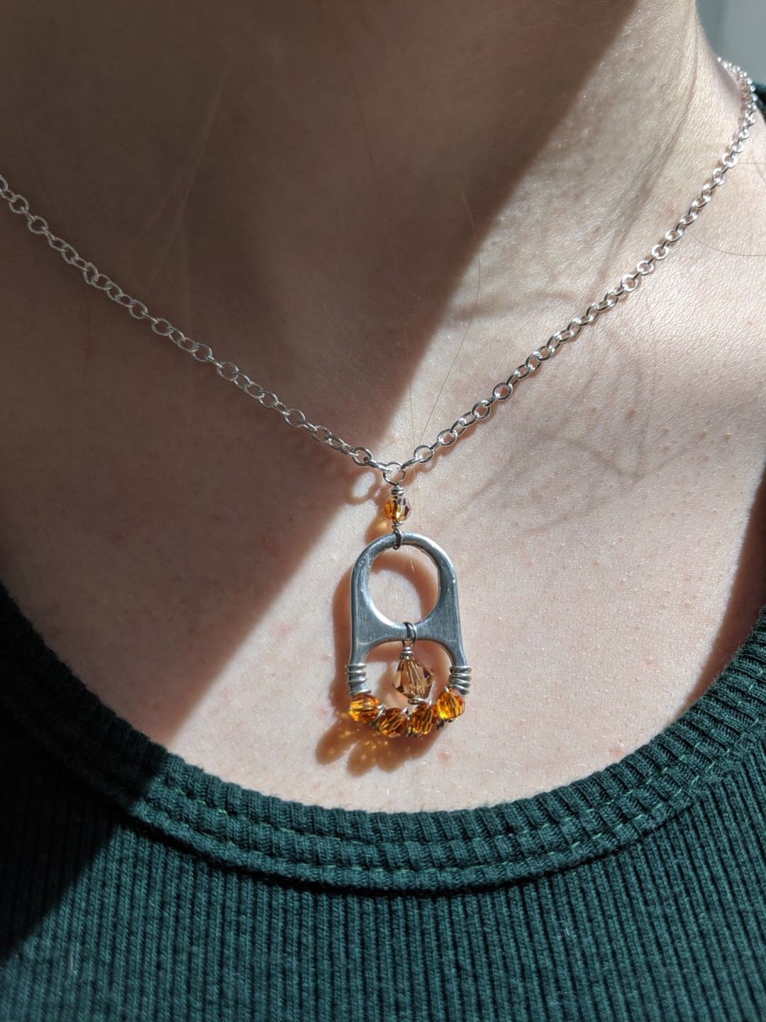 Image of Upcycled Pendent Necklace