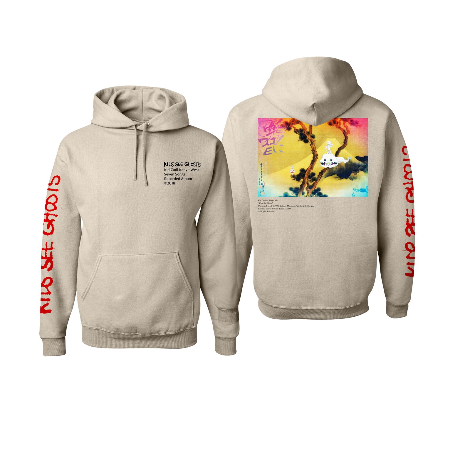 Kid see ghosts hoodie online