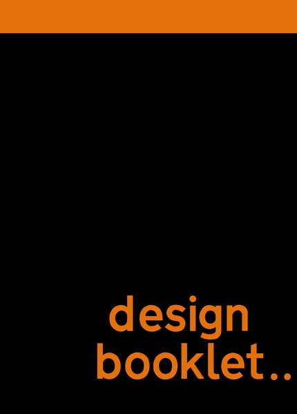 Image of design booklet
