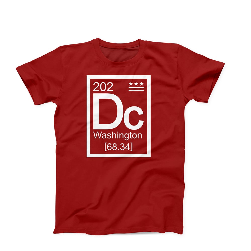 Image of Red Square Mileage Tee Red