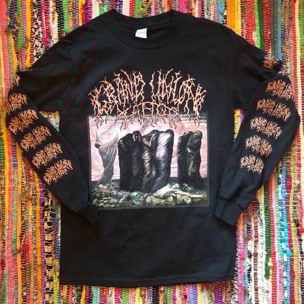 Image of Death Metal Logo Longsleeve