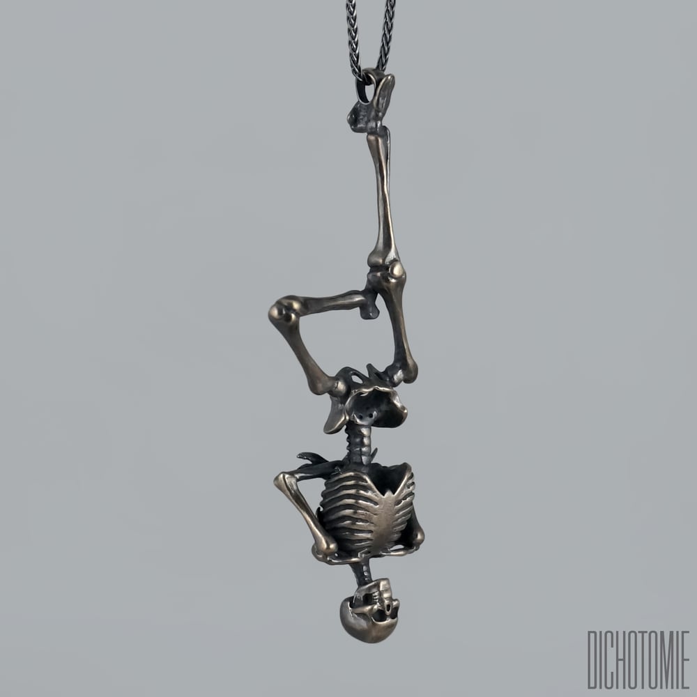 Image of The Hanged Man Pendant // Sterling