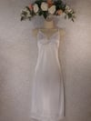White tricot slip,  style #2  Sizes 32, 34, 36, 38