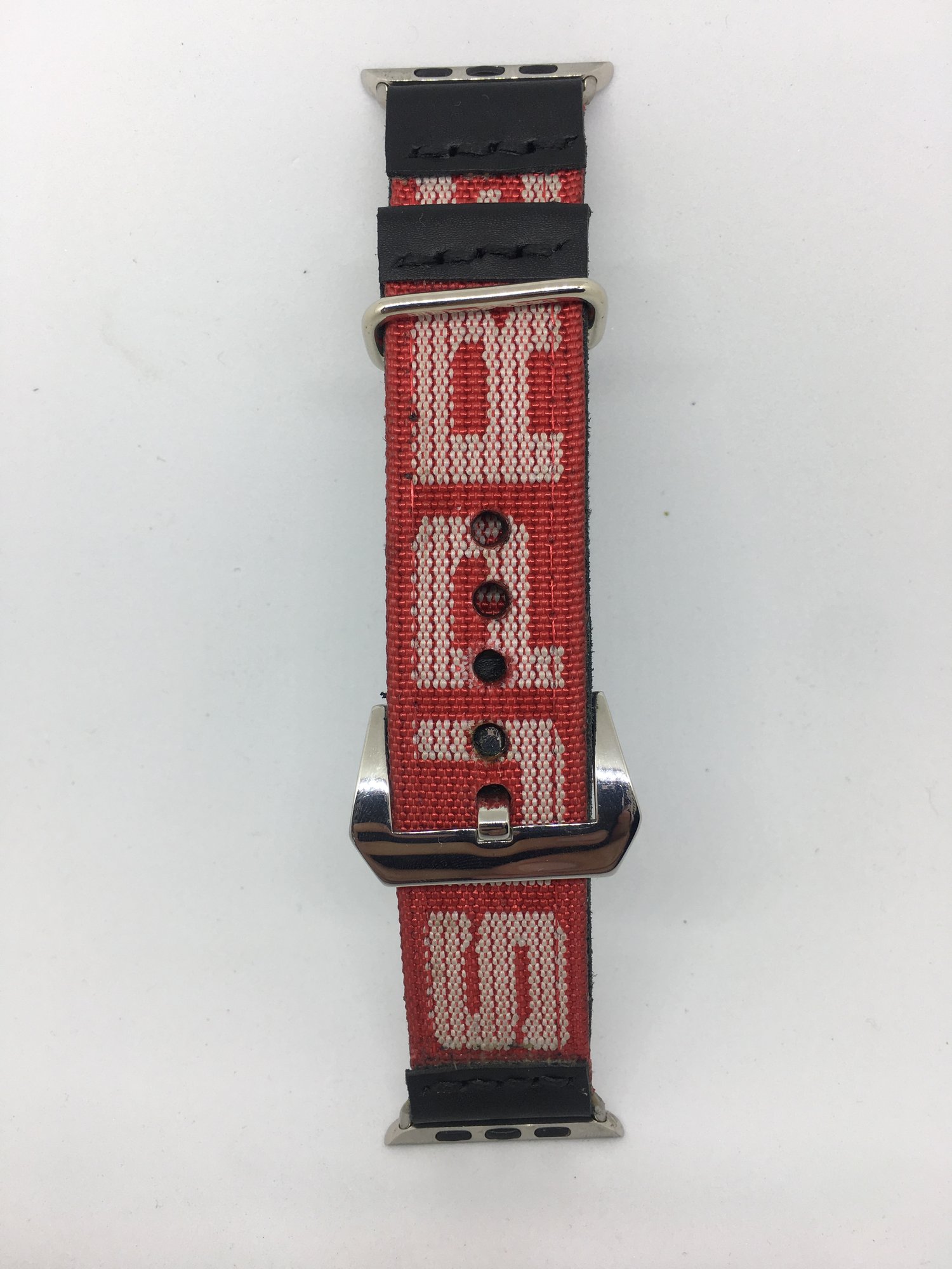 Red Supreme Apple Watch Band | Skrapz Customs