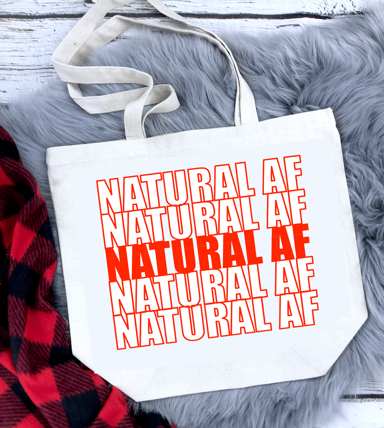 Image of Natural Af| Tote