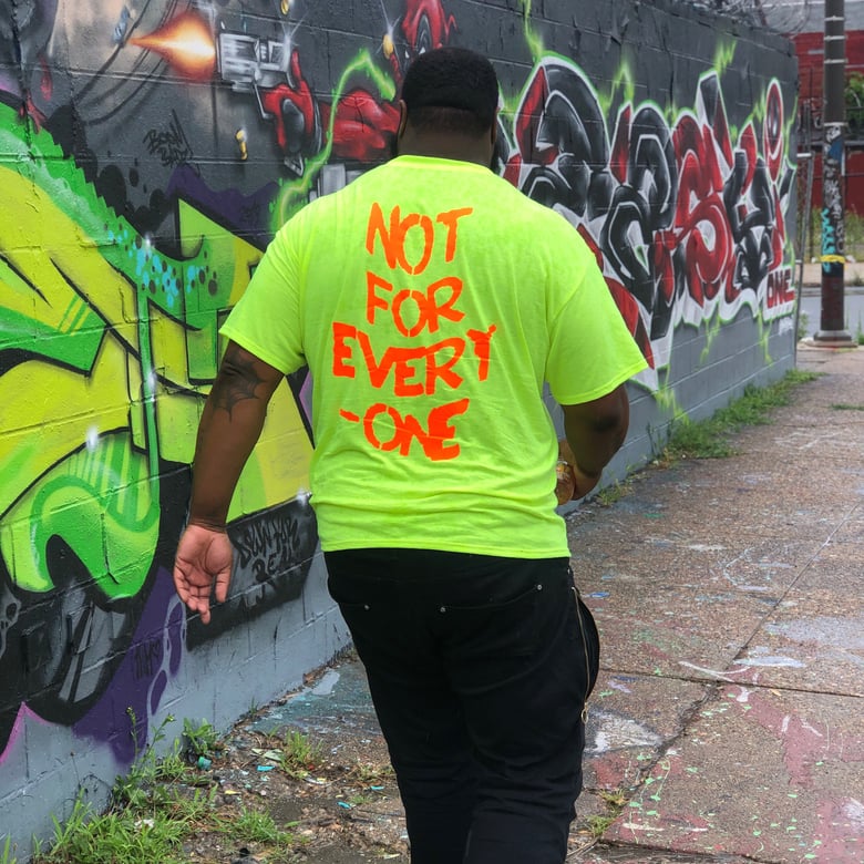 Image of NOT FOR EVERYONE Bright Lights Tee