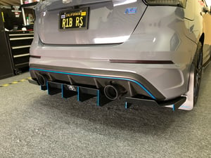 Image of 2016-2020 Ford Focus RS “V3” rear diffuser