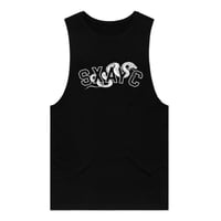 ‘TERRY’ BLACK Sleeveless Tee