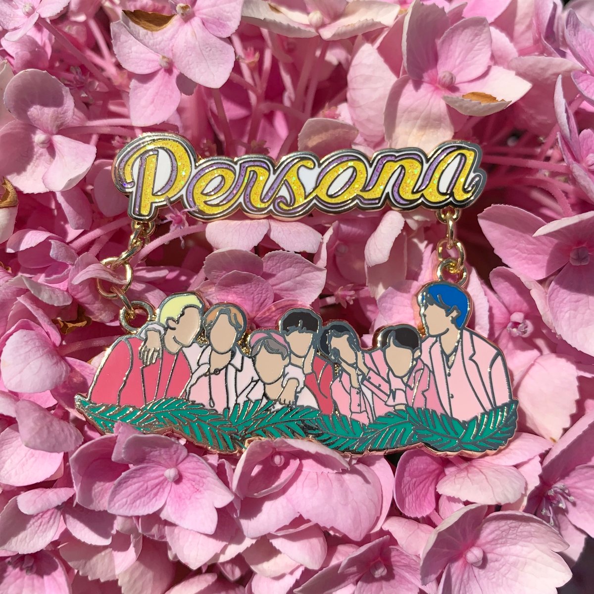 Persona Boy With Luv Pin | Pied Piper Pins