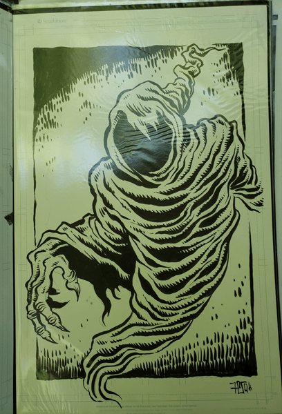 Image of Original Art - Hooded Spook