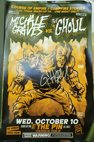 Image of Michale Graves / The Ghoul poster