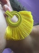 Image of Bohemian Tassel Fringe Earrings