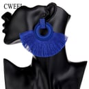 Image of Bohemian Tassel Fringe Earrings