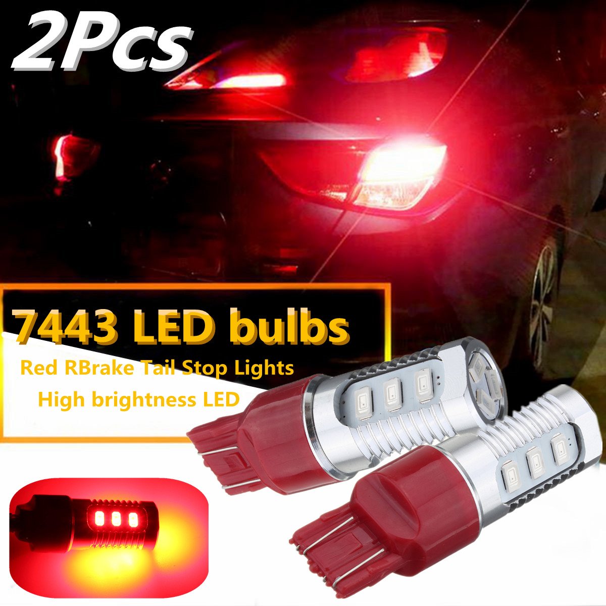 Elite F1 Style Blinking Brake Light Bulbs Elite Auto Accessories