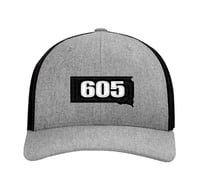 Black/Grey 605 Hat