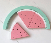 Wooden Watermelon Puzzle - Personalised