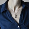 Mackenzie Man Limited Edition Pendant - Solid silver, hand made comes with a silver chain
