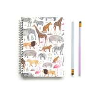 Image 1 of Safari Ring bound A5 Notebook