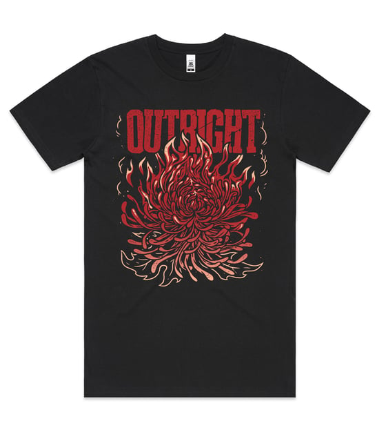 Image of OUTRIGHT "FIREFLOWER" TEE
