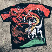 Image 3 of Original 1993 Liquid Blue Dragon Tee.