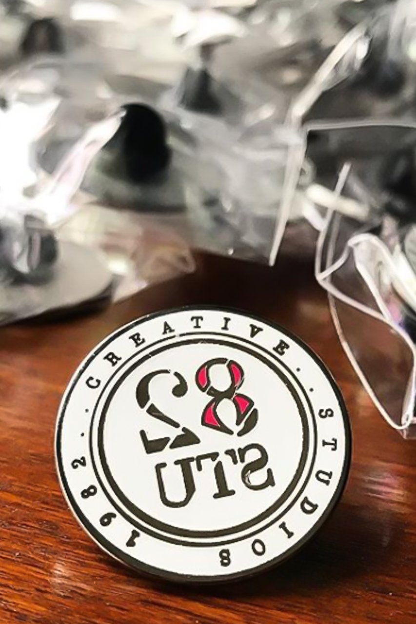 Image of 82Stu Pin - Silver