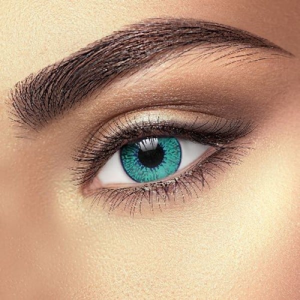 Image of Sky Aqua 2 Tone - Colored Contact Lenses