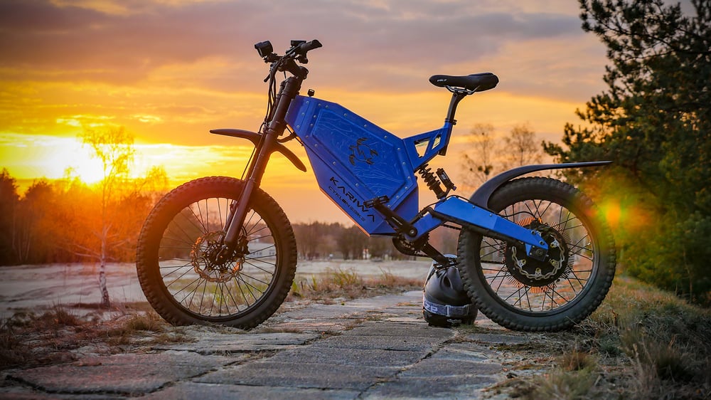 Image of E-Bike Kariwa Total Top. Up to 32 000W up to 200km/h speed -Variable configuration