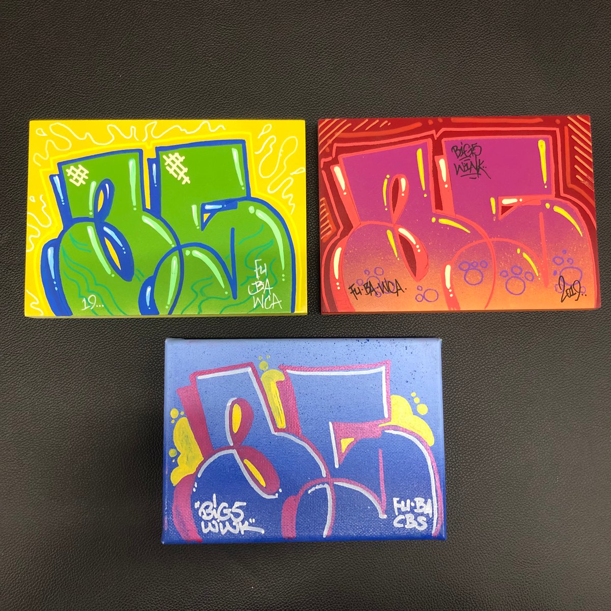 Image of B5 THROWIE SMALL CANVAS 