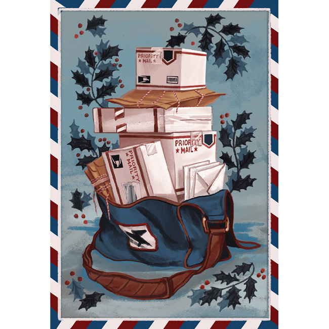 Parcel Pack Postcard—Pack of 70